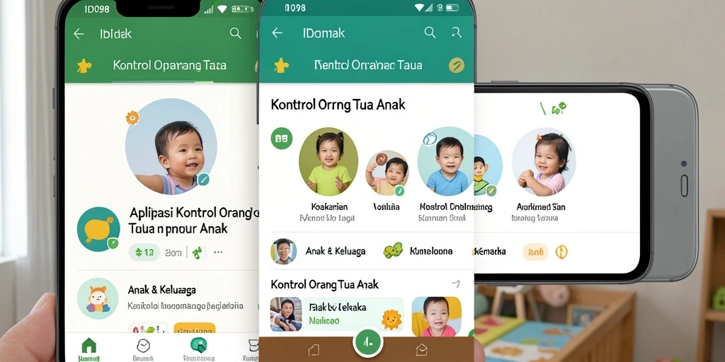 Tampilan antarmuka utama ID098 yang intuitif dan ramah pengguna.